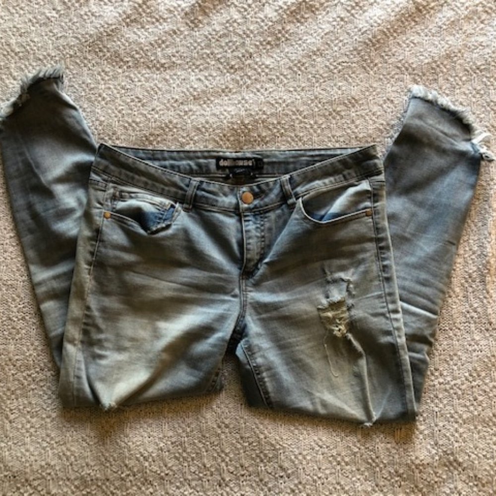 Dollhouse Alexa Jeans Ankle Distorted - Size 13